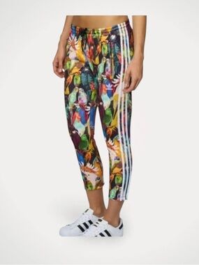 Adidas x Farm RIO Passaredo parrot bird track pants